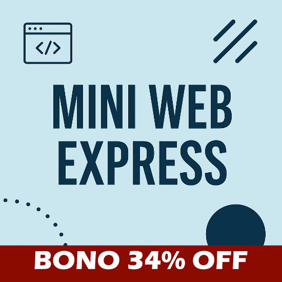 Mini Web Express - BONO